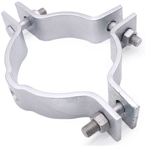 metal pole clamp bracket|universal pole mounting brackets.